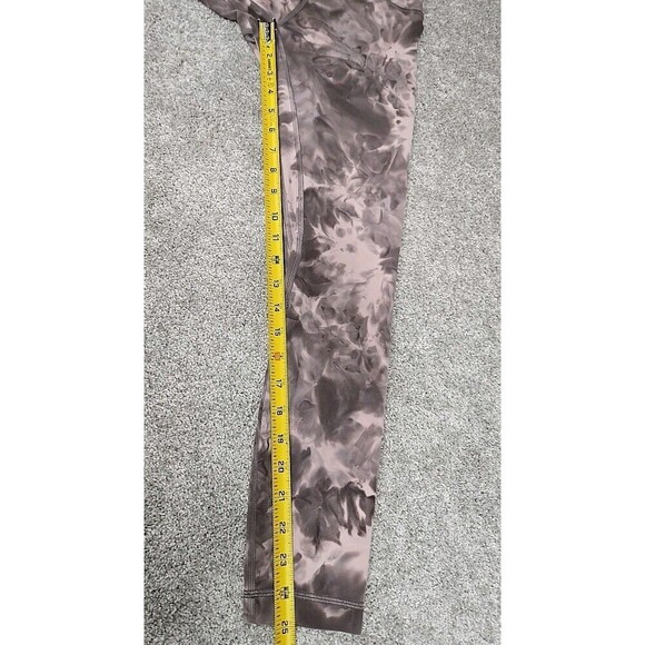 Lululemon Align HR Pant 25” Diamond Dye Mink Bery Gray Pant Soft Nulu Size 4 - Picture 6 of 10